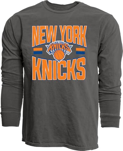 Camiseta larga NBA negra de Blue 84 ideal para el invierno