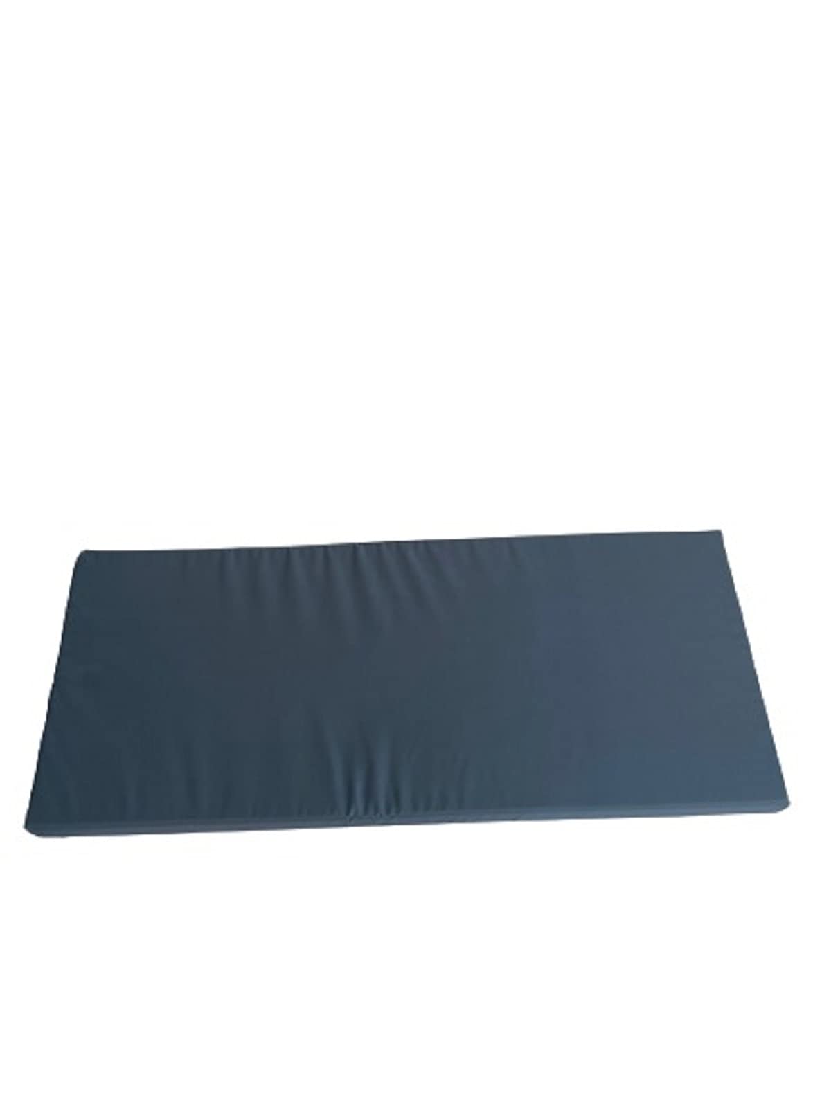 TOP STYLE COLLECTION Flat Dog Bed Mattress Washable - Orthopedic Memory Foam Filling - Dog Bed for Dog Crate with Removable Waterproof Cover (M (74x46x10 cm), Grey)