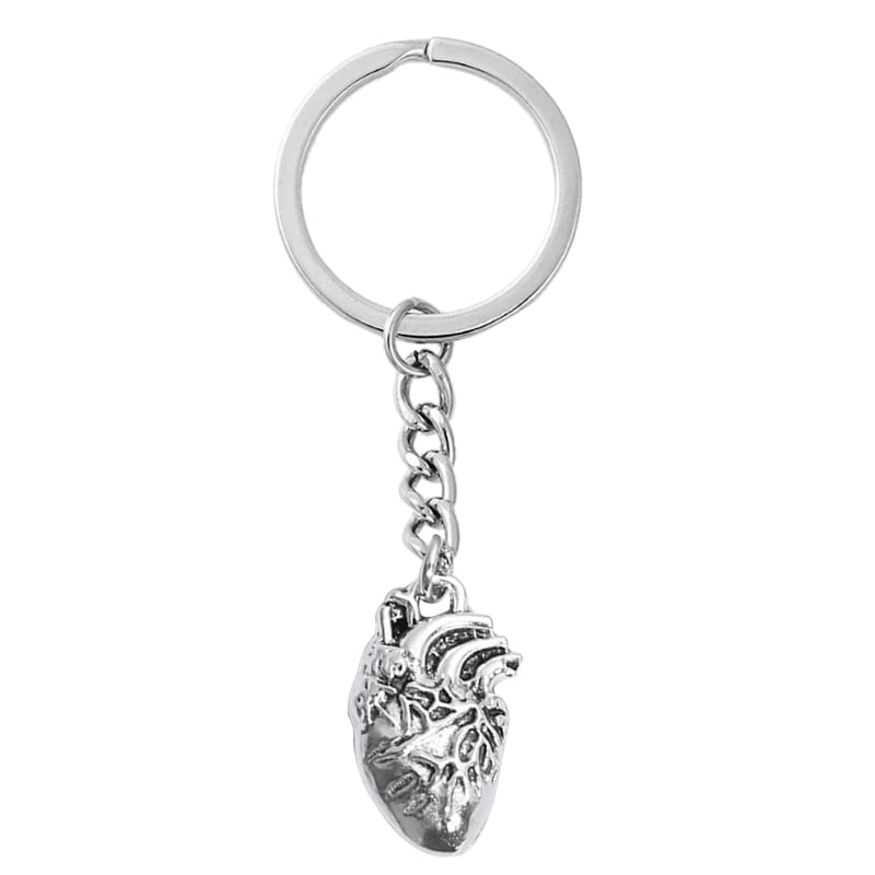 Hejhncii Anatomical Brain Keychain Brain Organ Pendant Keychain 3d