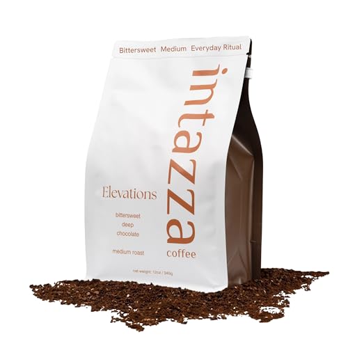 Intazza Whole Bean Coffee, Elevations, Medium Roast Coffee Beans, South