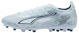 PUMA Scarpa da Calcio Unisex Ultra 6 Match MG, Gioiello Icy Blu, Bianco-Blu, 40, Icy Blue PUMA Bianco Blu Gioiello, 44 EU