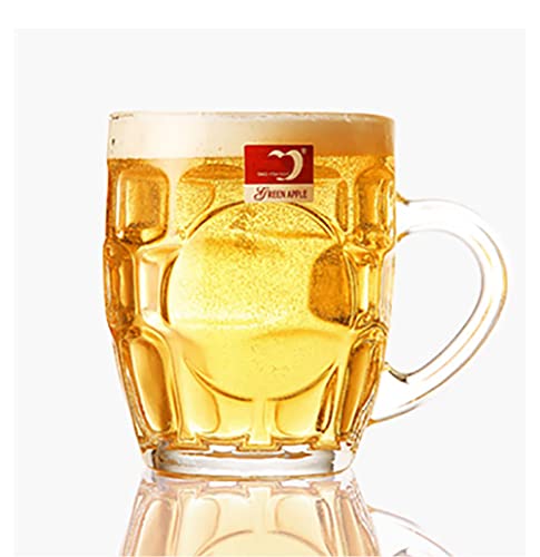 Genérico Juego de 6 Vasos de Cerveza, Vasos de Cerveza Artesanal, Vasos de Cerveza IPA con Forma de Panal, Vasos de Cerveza de Cristal Macizo, Regalos de Cerveza clásicos, Vasos de Cerveza,