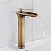 Produktbild FANLLOOD Wasserhahn Becken Wasserhähne Messing hohen Wasserfall Bad Wasserhahn Wasserhähne Wasserfall Waschbecken Wasserhahn Armaturen Armatur, Y10545