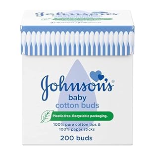 Soft & gentle: Johnson's Baby Cotton Buds are made of 100% pure cotton tips and paper sticks, being gentle enough for use in delicate areas around the eyes and the outer ear Newborn essentials: The cotton swabs can be used as cotton ear buds and also...