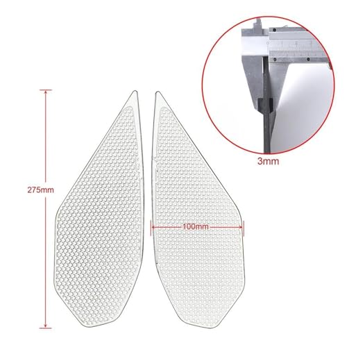 Protector de tanque para Kawasaki Ninja 650 2017-2023 pegatina de combustible 2