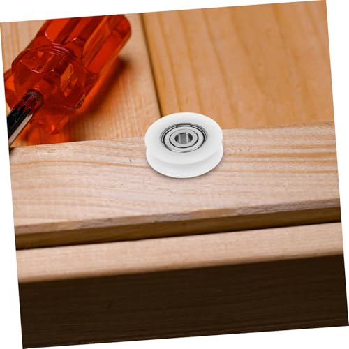 Poleas de rueda guía con rodamiento POM resistente para puertas correderas premium 5