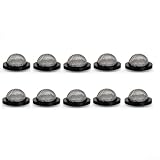 Ersatz-Unterlegscheiben Packung enthält 10 Stück Silikon-Gummi-Unterlegscheiben mit Edelstahl-Mesh-Filter, geeignet für Gartenschlauch und Waschmaschinenreparatur (3/4)