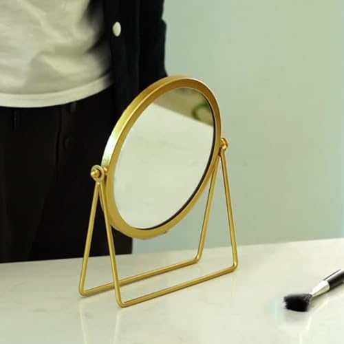 Miroir rond de maquillage avec base stable pour table et coiffeuse d'élève - 5