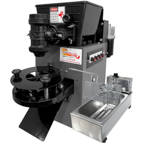 Máquina De Fazer Salgados E Doces Compacta Pop 4.0 + Fritadeira E...
