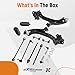 maXpeedingrods 12 PC Front Suspension Kit for Honda CR-V 2007-2011, 2 Lower Control Arm Kit with Ball Joints, 4 Sway Bar End Links, 4 Inner Outer Tie Rod Ends, 2 Tie Rod Boots Bellows
