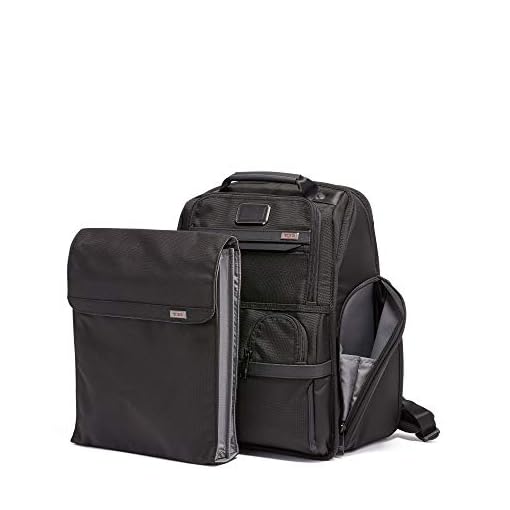 TUMI - Alpha 3 Compact Laptop Brief Pack - 15 Inch Computer Backpack for Men and Women - Black - Image 5