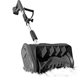 Snow Shovel, Upgrade Large-Capacity Lightweight Aluminum Portable Snow Removal Tool, Shovel for Car Driveway, Garden, Camping