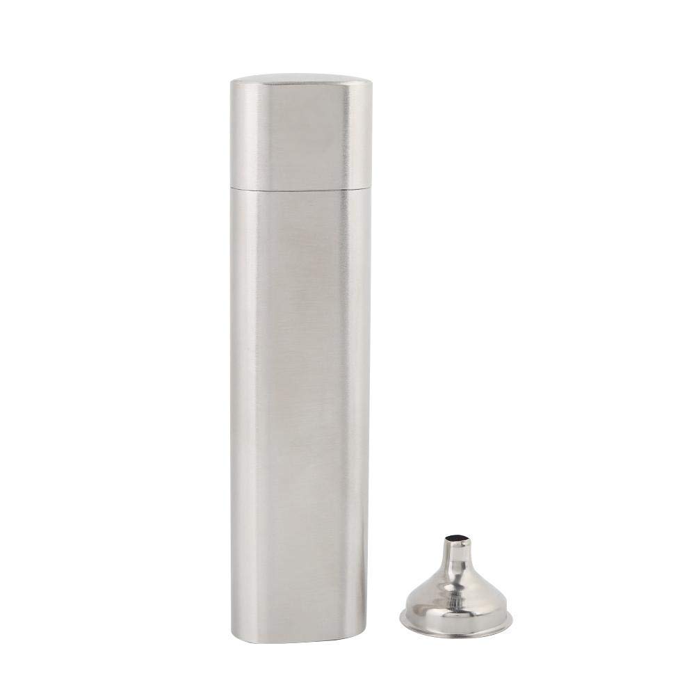 Custodia da viaggio con due tubi in acciaio inox e porta sigari Humidor da viaggio
