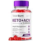 Total Burn Keto ACV Gummies, TotalBurn ACV Gummys Advanced 1000MG Vitamin Supplement - All Natural Total Burn Keto+ACV Fitness and Energy Support in a Delicious Gummy with Vitamin B12 (60 Gummies)