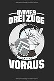  Immer Drei Züge Voraus: Schach Notizbuch und Trainingsbuch zum Festhalten von Notizen, Spielzügen und Ergebnissen beim Turnier, im Schachverein oder in der Freizeit