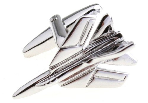 Swept Wings Jet Fighter Cufflinks