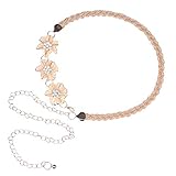 🌹Eleganter einzigartiger Entwurf. Passen Sie leicht mit anderem Kleid zusammen. Oder kann als Stirnband verwendet werden. Kann als Collier Kleid Accessoire verwendet werden.