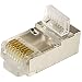 Produktbild Logilink Modularstecker CAT5 geschirmt mit Einfädelhilfe 100 Stück
