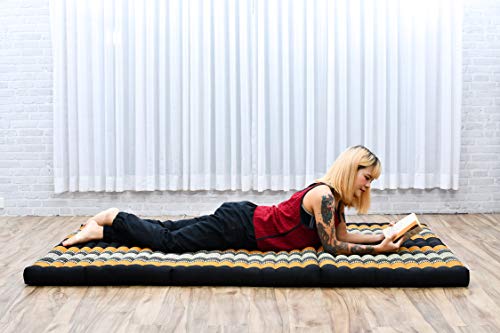 Image of Leewadee Large Thai Trifold Mattress 79 x 39 inches Kapok for Thai Massage