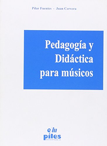 Portada de Pedagogía y didáctica para músicos