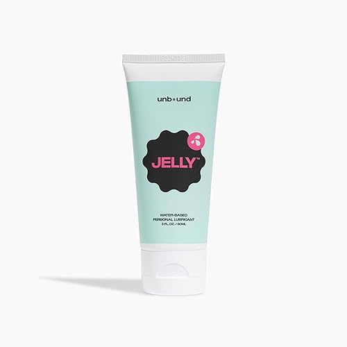 Unbound Lubricante personal Jelly - Lubricante a base de agua con 95% de ingredientes orgánicos - Sin glicerina, glicol ni parabenos - Lubricante