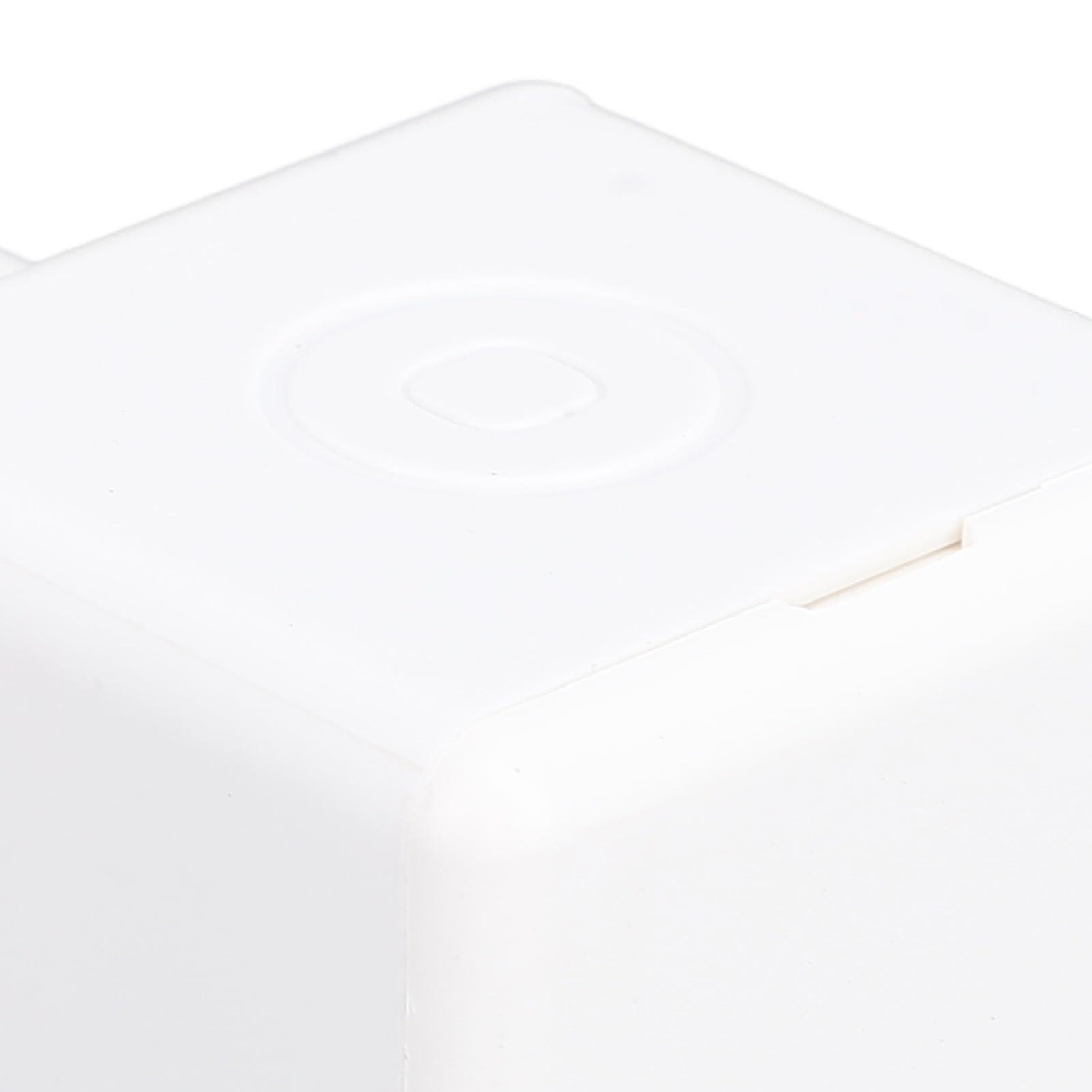 CHICIRIS Pulsador de Interruptor de Botón Inteligente Inalámbrico para Control de Voz y Táctil para Dispositivos Domésticos Plástico Blanco 1 Unidad