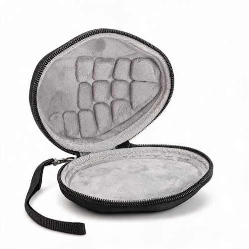 Image of Mouse Storage Case, Premium Hard EVA Protective Travel Bag with Soft Foam Interior for Computer Mouse Accessories Series Black