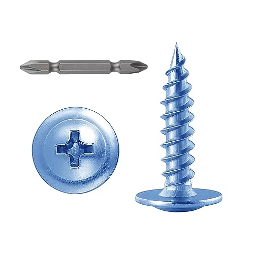 Image of Wensilon(400 pcs)#6x3 /4 inch Phillips Truss Head Wood Screws Galvanizing Quick Metal Self Tapping.