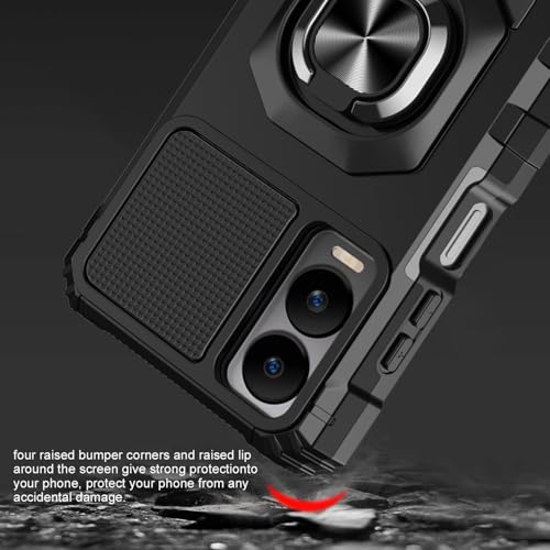 Coque pour Cricket Debut S3 antichoc noire avec support de visionnage