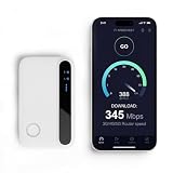 Routeur 5G Portable WiFi 6 avec Slot SIM Déverrouillé – Modem 5G Mifi Carte SIM, Internet Mobile Haut Débit 5G+, Jusqu’à 24 Appareils, Idéal Voyage & Télétravail