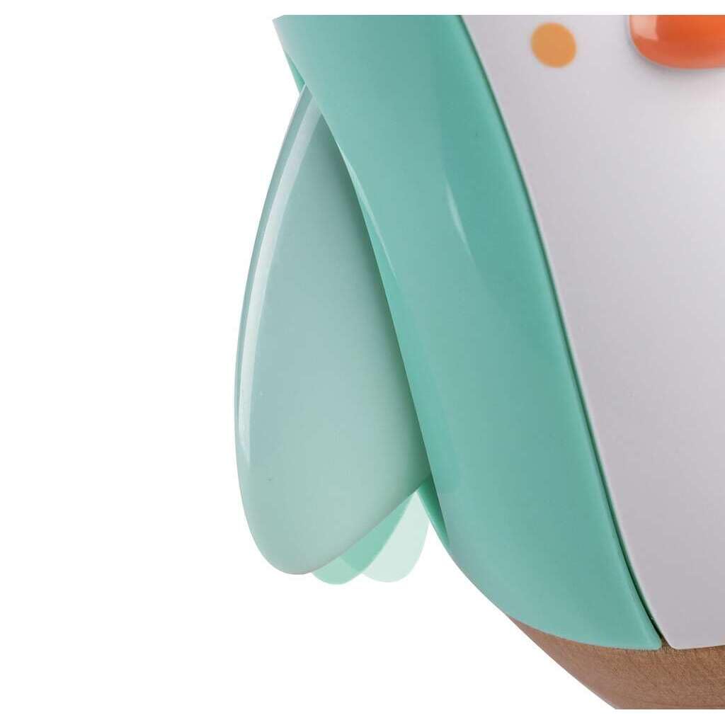 Hape Pingouin culbuto en Bois - Turquoise