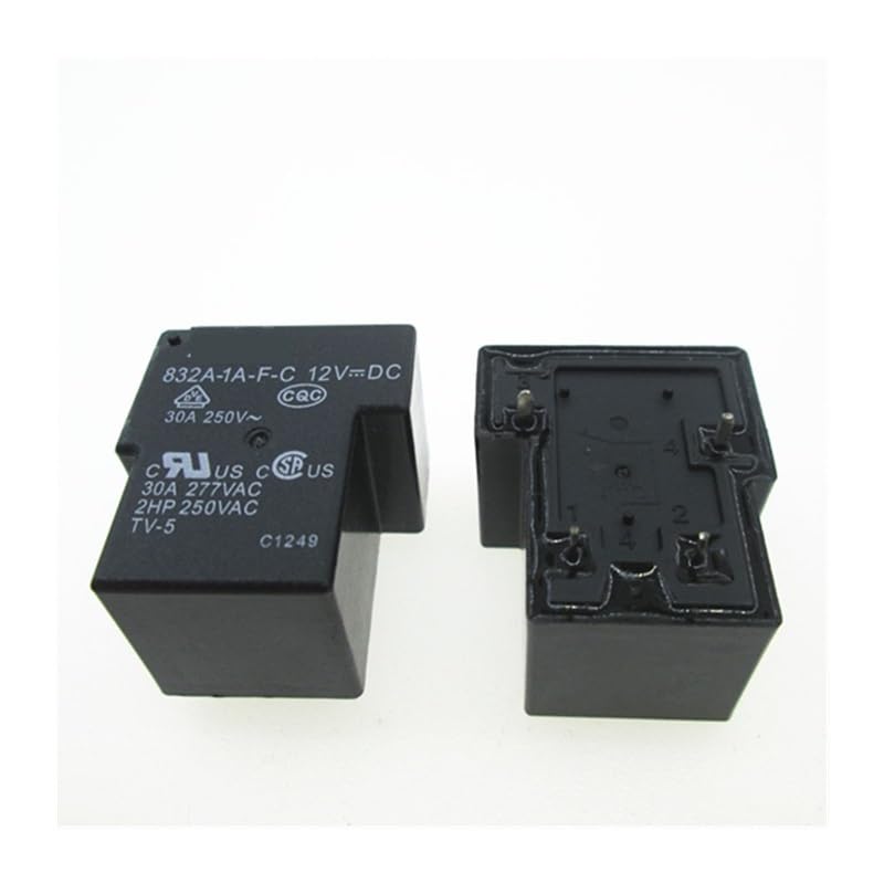 Relais 832A-1A-FC 12VCC DIP5 pour circuit imprimé de voiture