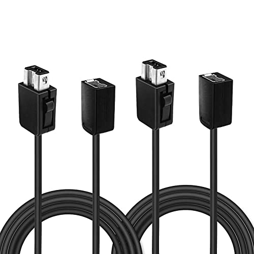 BERLS 3M Câble d'extension Snes Classic Manette Extension Câble pour Super Nintendo NES Classic Mini Manette (2017), NES Classic Mini, Wii Remote Controller, Wii Nunchuck Controller (2pack)