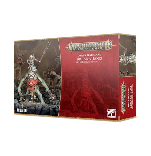 Orruk Warclans Boss Troggoth Fangebrute Warhammer Age of Sigmar Games Workshop figurine plastique