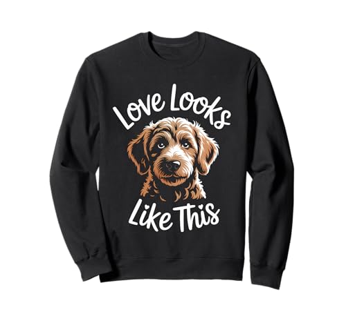 Love Looks Like This Golden Doodle ���D�� �j�� ���� �L�b�Y �g���[�i�[