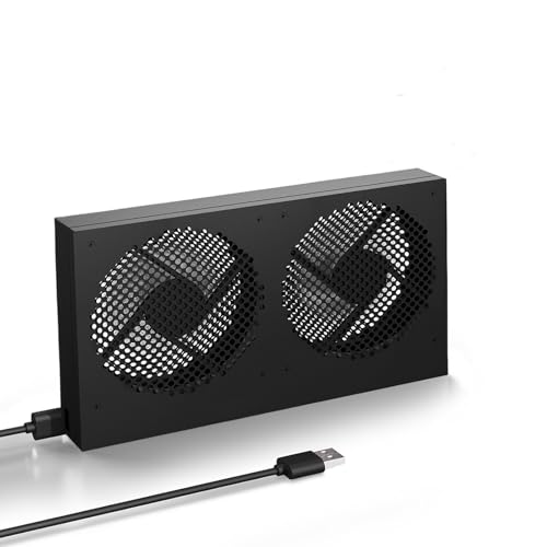 Ventilador de refrigeración chasis PC Metal-Fan-240-negro extractor de calor interno gabinete