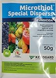 Microthiol SD - Kenogard. Azufre granulado dispersable en agua con acción fungicida y acaricida. Apto para agricultura ecológica. Todo tipo de cultivos. (50g)