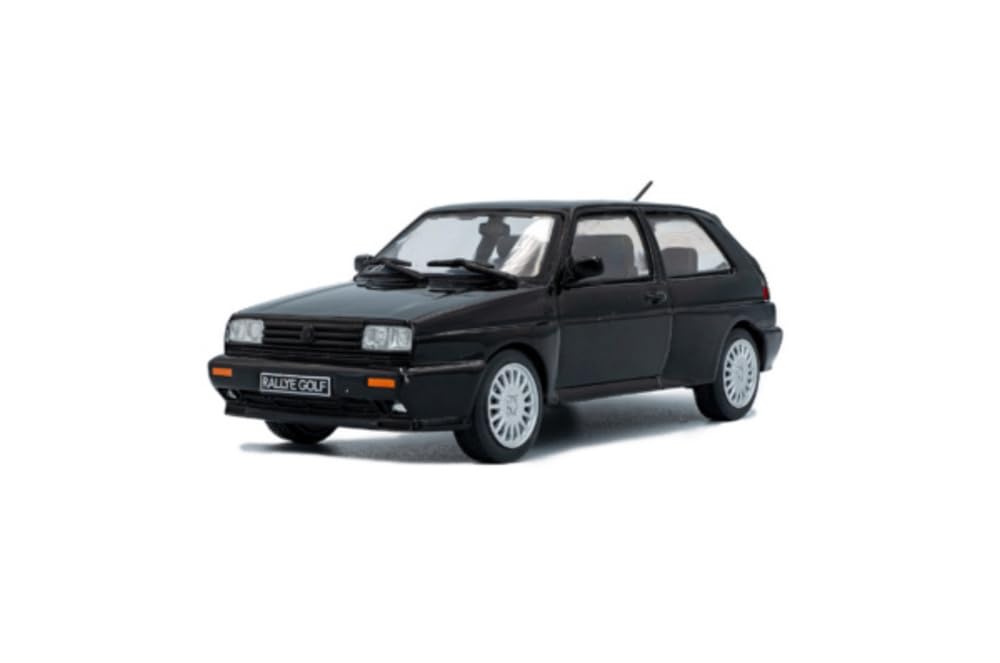Volkswagen VW Golf 2 Rallye Model Car Black Solido 1:43 New S4311303