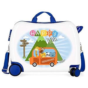 Roll Road Little Me Valise Enfant Multicolore 50x38x20 cms Rigide ABS Serrure à combinaison 34L 2,1Kgs 4 roues Bagage à main