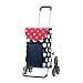 Produktbild Andersen Shopper Royal als Treppensteiger und 41 Liter Einkaufstasche Dots mit Kühlfach blau