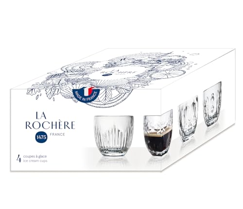 La Rochère 6380.01___481 La Rochere Assorted Espresso Cups, 4 Count (Pack Of 1), Crystal thumb #2
