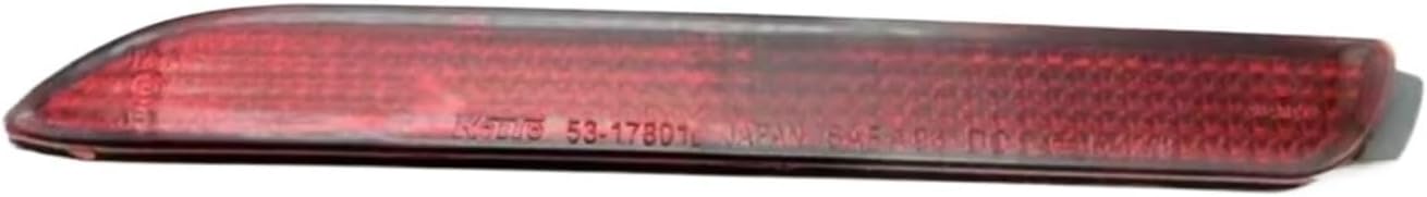Rear Bumper Tailgate Reflector Compatible With Toyota For Fortuner For Innova 2012 2013 2014 2015 Car Accessories Rear Bumper Light Reflector Brake Warning Lamp(Right)
