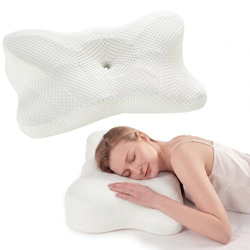 Cervical Memory Foam Neck Pillow for Pain Relief