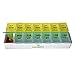 Large Weekly Pill Box- 7 Day Am/Pm Daily Pill Organizer BPA Free by Lifehapps - Twice A Day 14 Compartment Medication Storage Case, The Perfect Container for Vitamins, Supplements and Medications- Ho
