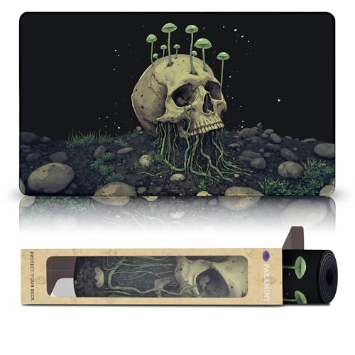 Paramint Black-Green Guild - 24x14 Stitched MTG Playmat