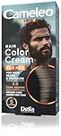 Cameleo Men - Permanent Hair Dye | Dark Brown Colour for Hair Beard & Moustache | Natural Colour Effect in 5 Minutes | Cover Grey Hair | Ammonia FREE | 30ml