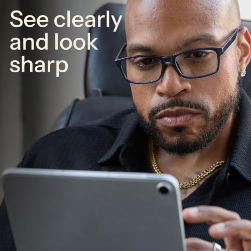 Image of Gaoye 1.75 Professional Reading Glasses for All Day - Computer Readers with Blue Light Protection - Value Pack