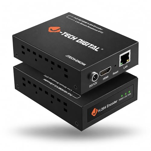 j-tech�f�W�^��ProAV HDMI Extender / 264�G���R�[�_�ƃf�R�[�_over Ethernet cat6�G�N�X�e���_�[�}�g���b�N�X12 x 12 8 x 8�X�C�b�`�X�C�b�`���G�N�X�e���_�[�ɂ���ĒP��Ethernet�P�[�u���ő�400