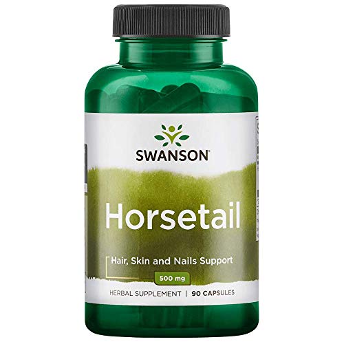 Swanson Horsetail Hair Skin Nails Beauty Urinary Tract Support Supplement 500 mg 90
