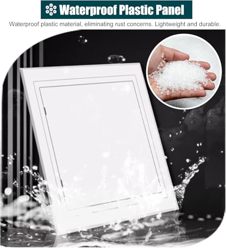 Escotilla de acceso para bañeras de 200x200mm para registros y tuberías 5